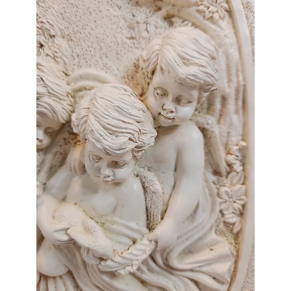 Angels Cherubs "Animals In Forest" Hanging Wall Art 12" X 8.5" - Picture 12 of 16